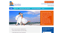 Desktop Screenshot of paradisevacationescapes.com